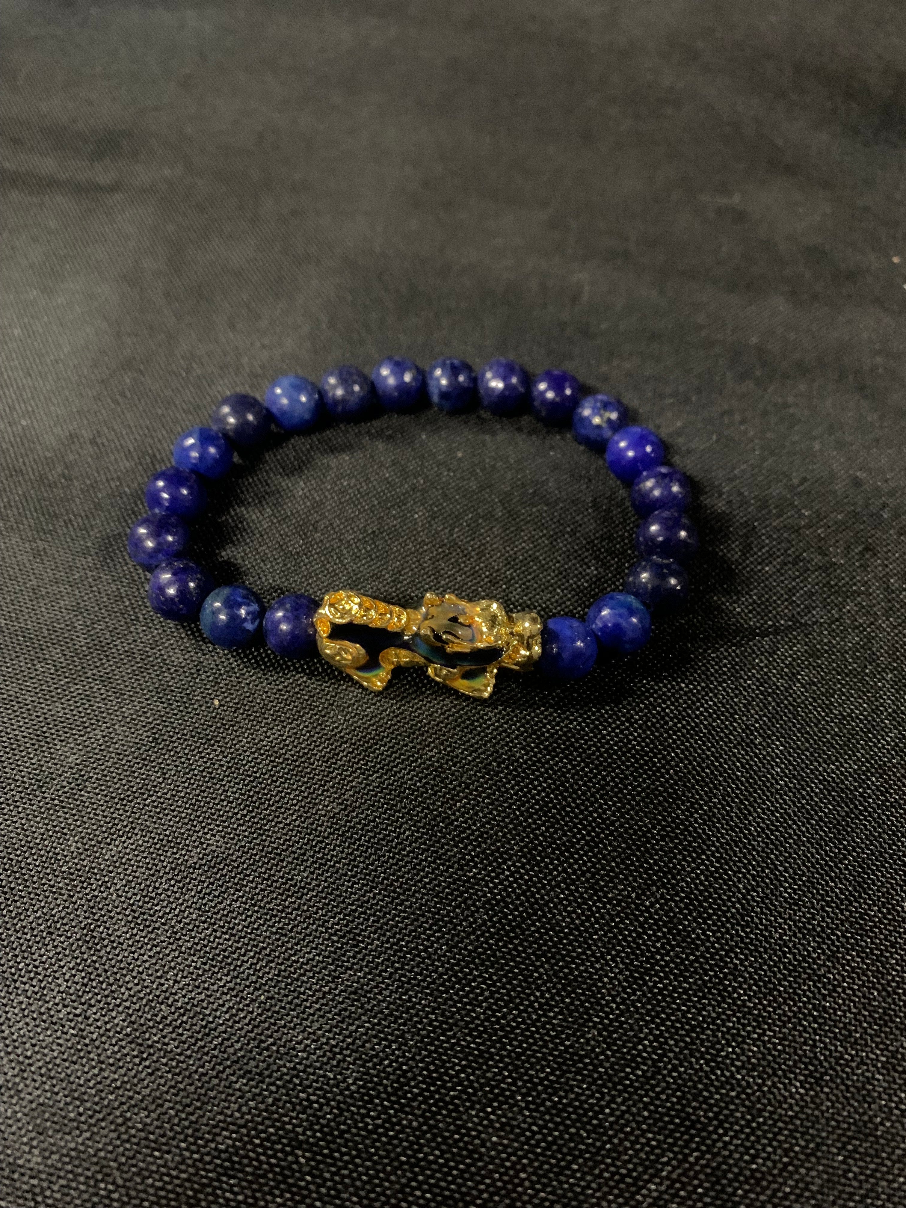 Dragon Bracelet Blue-Gold