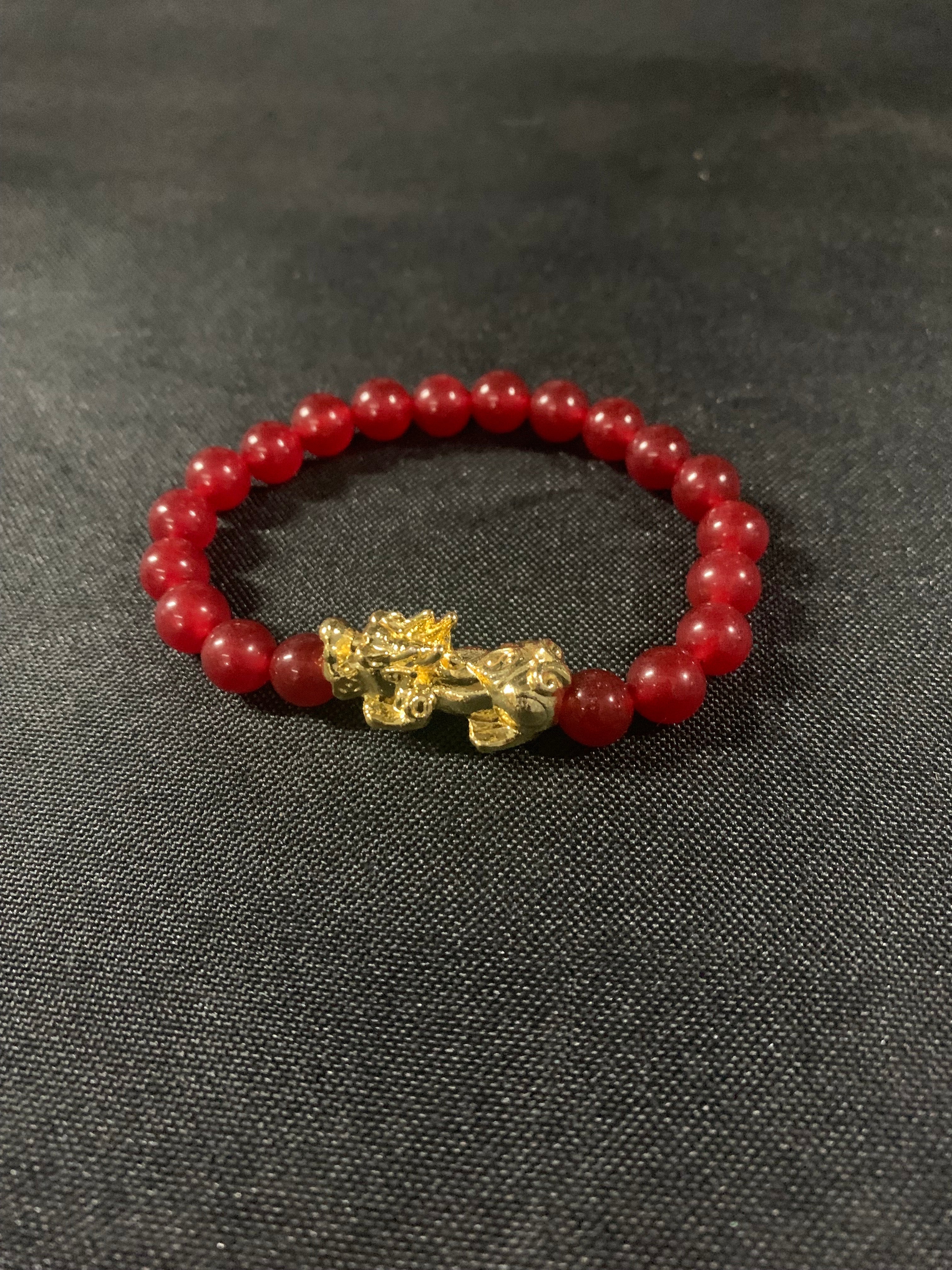 Dragon Bracelet Red-Gold