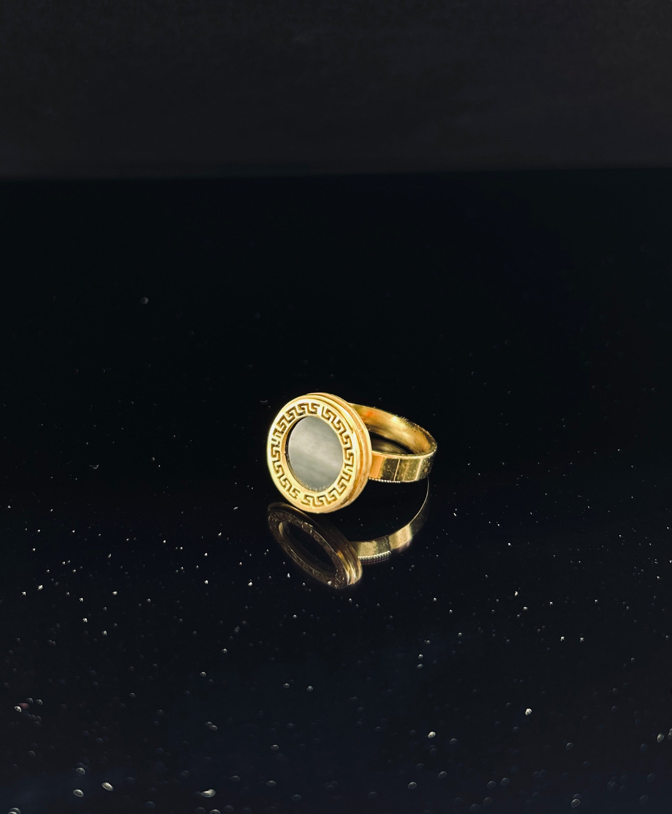 Ring Black-Gold