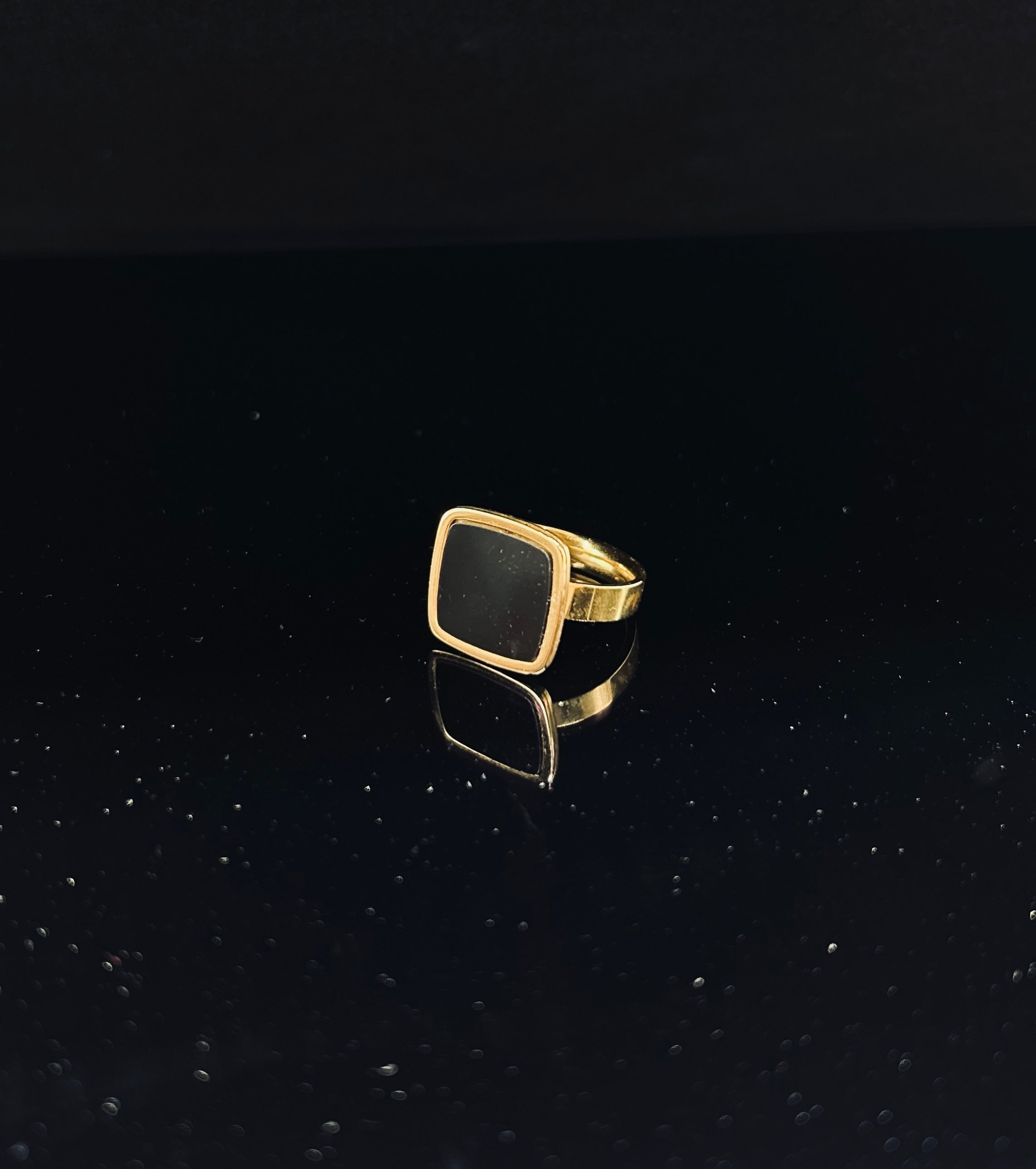 Ring Black-Gold