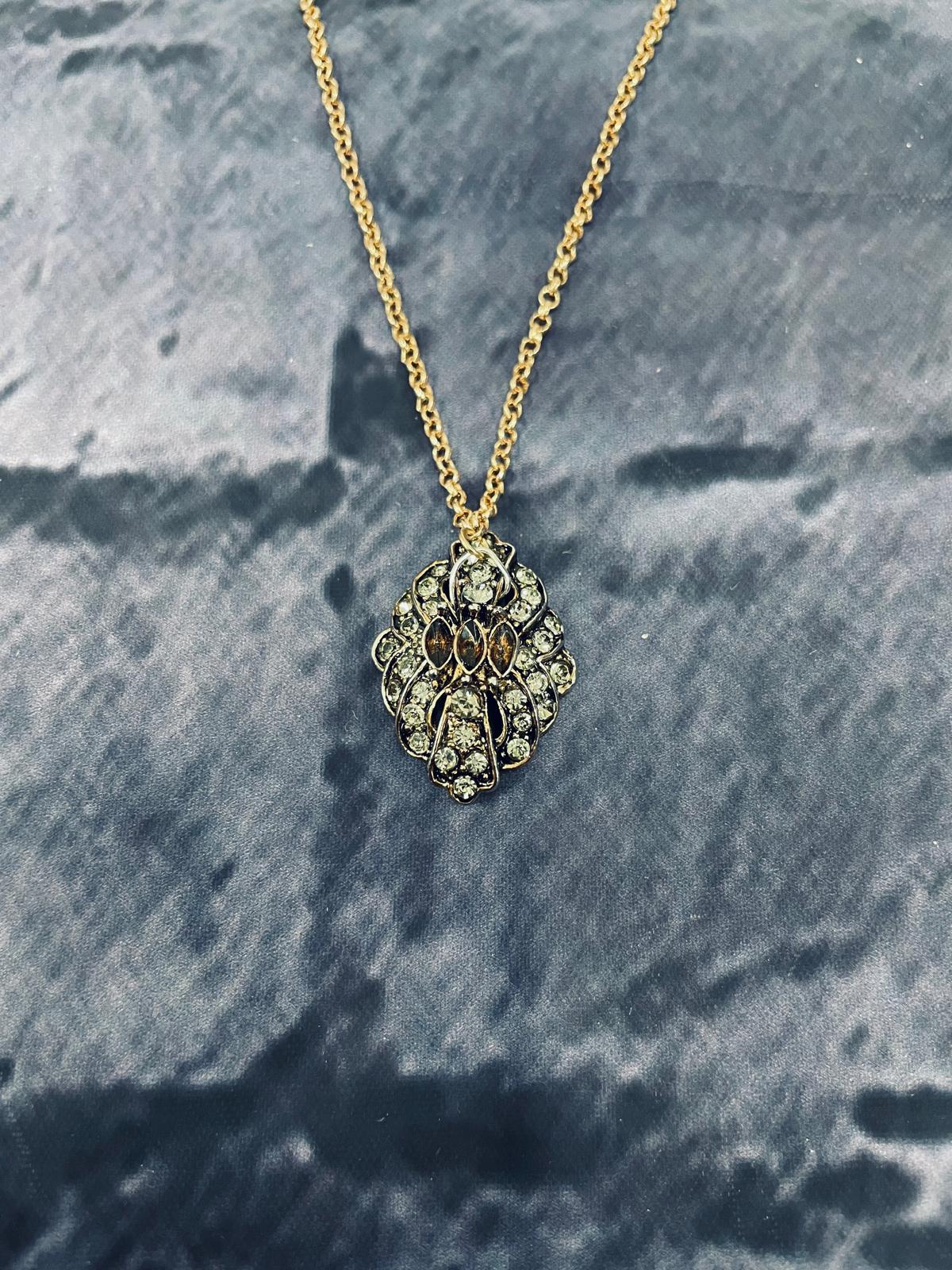 Necklace + Ring Set Gold